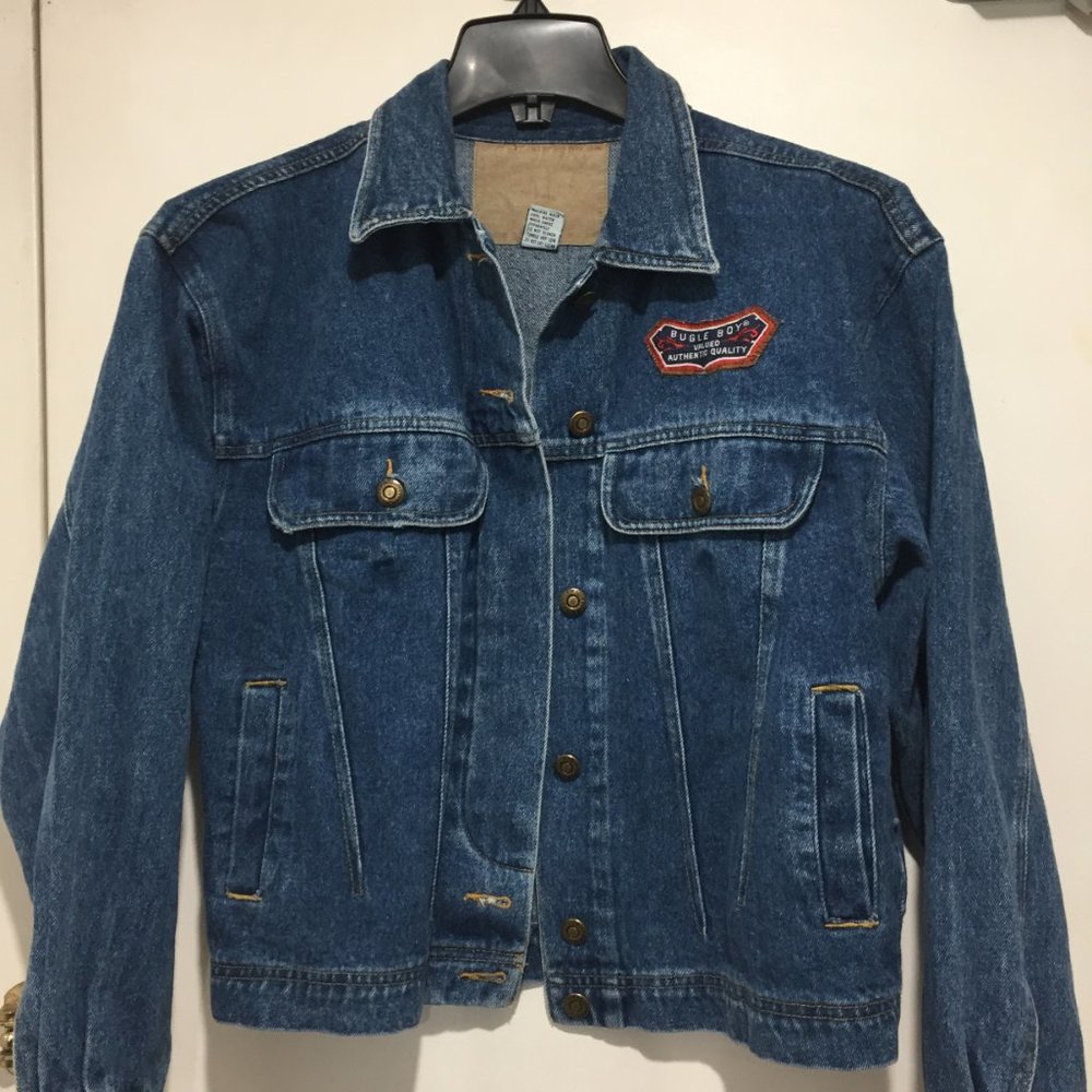 VINTAGE BUGLE BOY DENIM JACKETS SIZE M